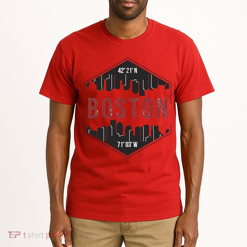 Boston Skyline Tall T-Shirt