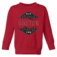 Boston Skyline Toddler Sweatshirt