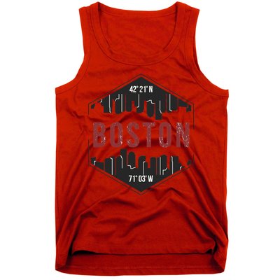 Boston Skyline Tank Top
