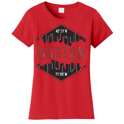 Boston Skyline Women's T-Shirt