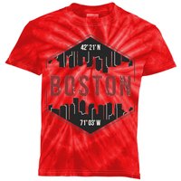 Boston Skyline Kids Tie-Dye T-Shirt