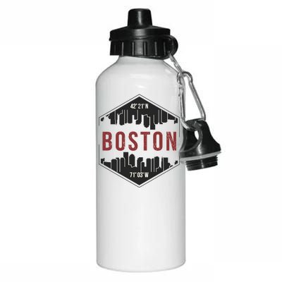 Boston Skyline Aluminum Water Bottle