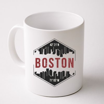 Boston Skyline Coffee Mug