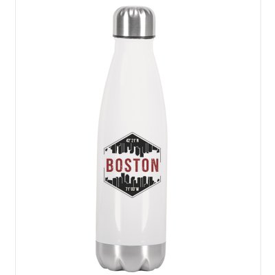 Boston Skyline Stainless Steel Insulated Water Bottle