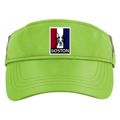 Boston Terrier Portrait  Adult Drive Performance Visor