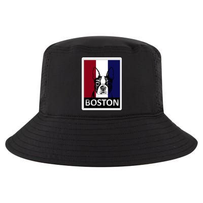 Boston Terrier Portrait  Cool Comfort Performance Bucket Hat