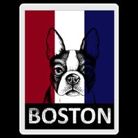 Boston Terrier Portrait  Drawstring Bag