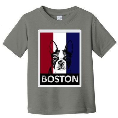 Boston Terrier Portrait  Toddler T-Shirt