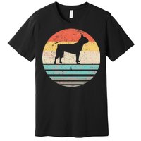 Boston Terrier Retro Sun Premium T-Shirt