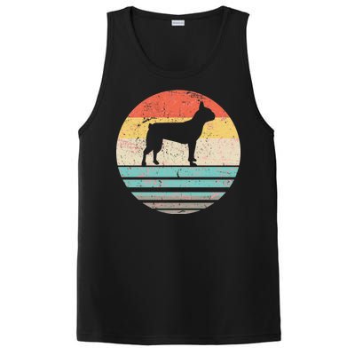 Boston Terrier Retro Sun PosiCharge Competitor Tank