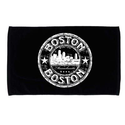 Boston Vintage Logo Microfiber Hand Towel