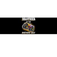 Brother of the Birthday Boy Monster Truck Birthday Gift Bumper Sticker