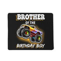 Brother of the Birthday Boy Monster Truck Birthday Gift Mousepad