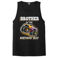 Brother of the Birthday Boy Monster Truck Birthday Gift PosiCharge Competitor Tank