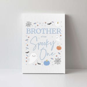 Brother Of The Spooky One First Birthday 1st Halloween Canvas