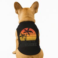 Bring On The Sunshine Summertime Summer Season Summer Vibes Gift Doggie Tank