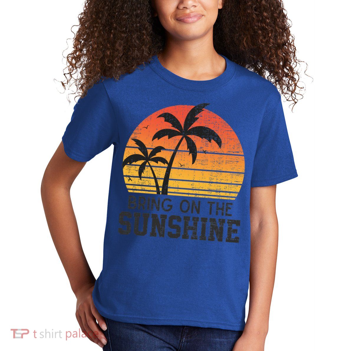 Bring On The Sunshine Summertime Summer Season Summer Vibes Gift Kids T-Shirt