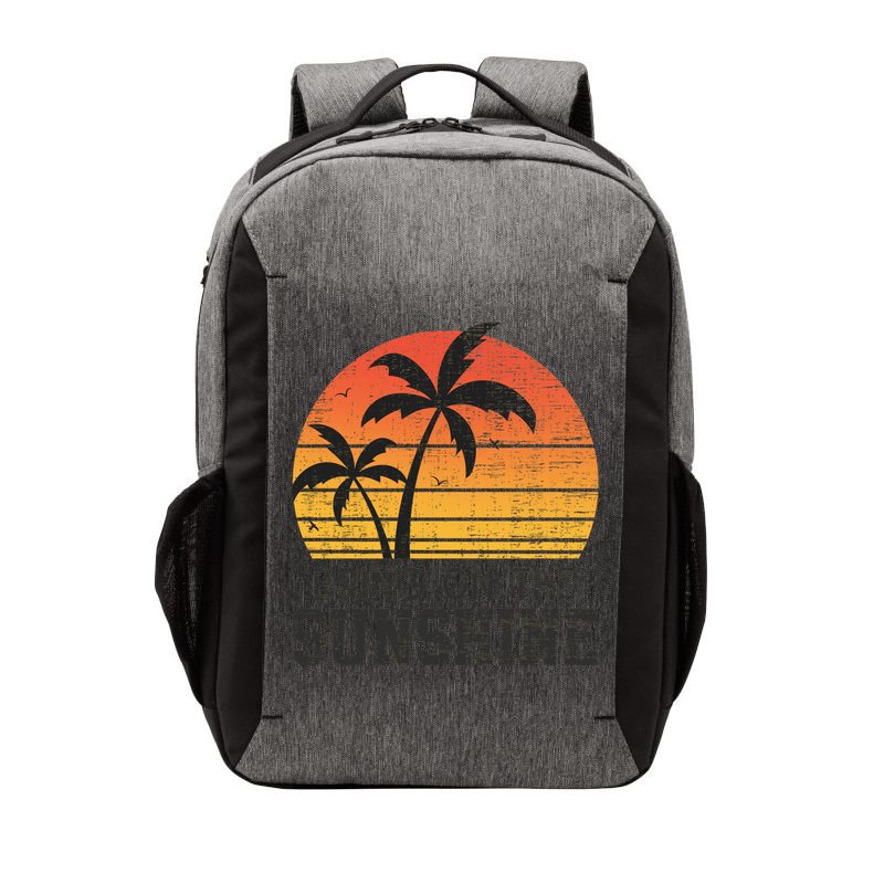 Bring On The Sunshine Summertime Summer Season Summer Vibes Gift Vector Backpack