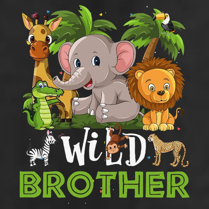 Brother of the Wild Zoo Birthday Safari Jungle Animal Funny Cool Comfort Performance Bucket Hat