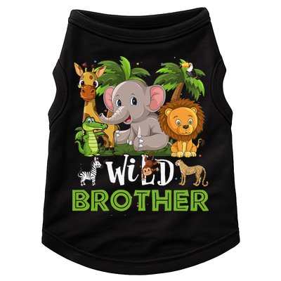 Brother of the Wild Zoo Birthday Safari Jungle Animal Funny Doggie Tank