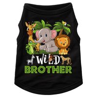 Brother of the Wild Zoo Birthday Safari Jungle Animal Funny Doggie Tank
