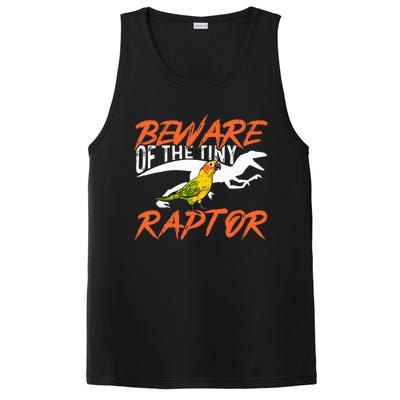 Beware Of The Tiny Raptor Parrot Bird Conure PosiCharge Competitor Tank