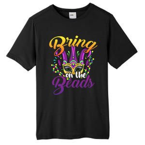 Bring On The Beads Mardi Gras Festival Masquerade Carnival Funny Gift Tall Fusion ChromaSoft Performance T-Shirt