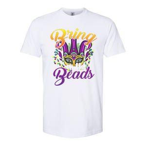 Bring On The Beads Mardi Gras Festival Masquerade Carnival Funny Gift Softstyle CVC T-Shirt