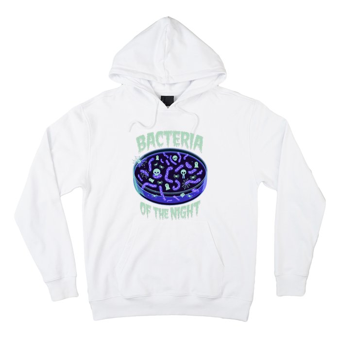 Bacteria Of The Night Halloween Edition Biology Halloween Hoodie