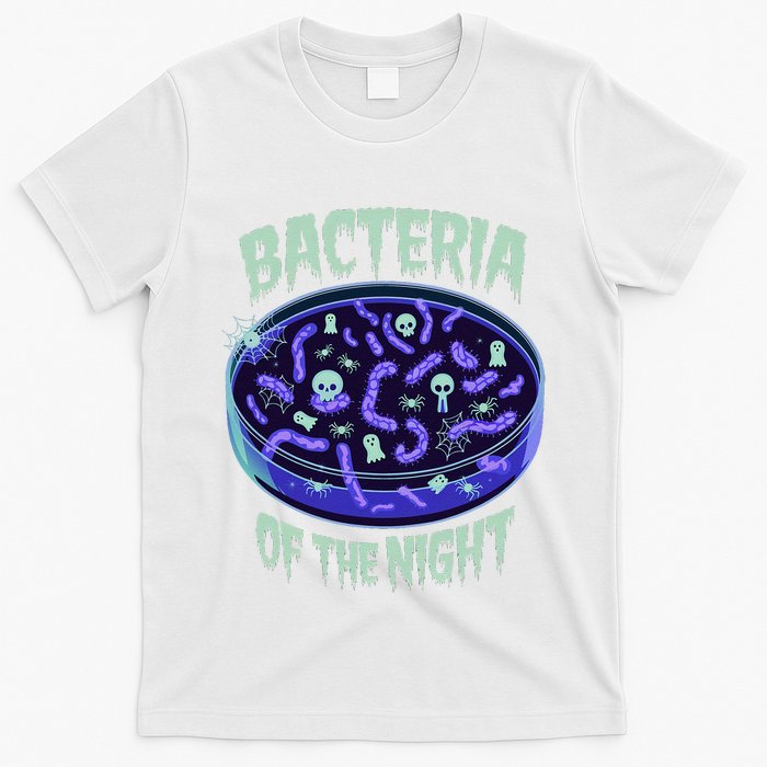 Bacteria Of The Night Halloween Edition Biology Halloween T-Shirt