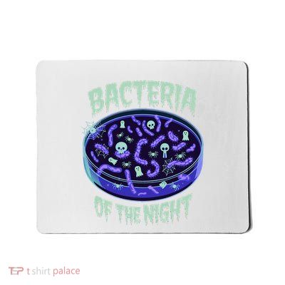 Bacteria Of The Night Halloween Edition Biology Halloween Mousepad