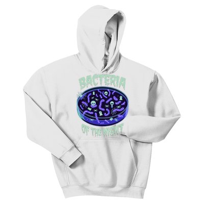 Bacteria Of The Night Halloween Edition Biology Halloween Kids Hoodie