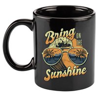 Bring On The Sunshine Beach 11oz C Handle Ceramic Mug