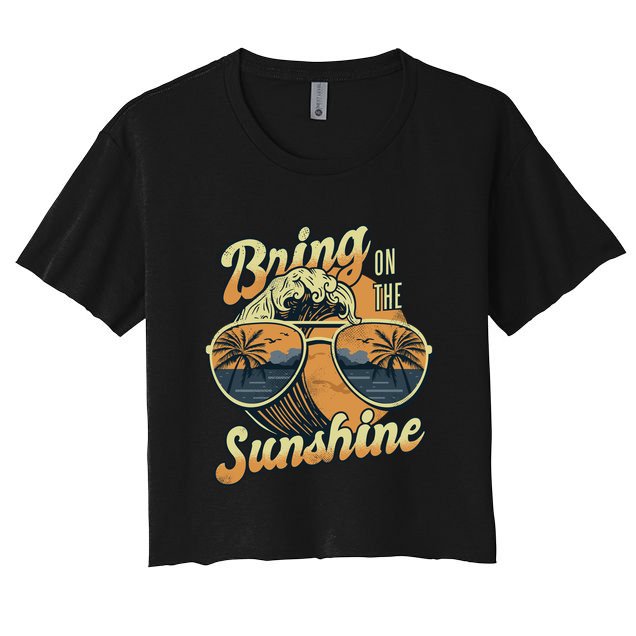 Bring On The Sunshine Beach Crop Top