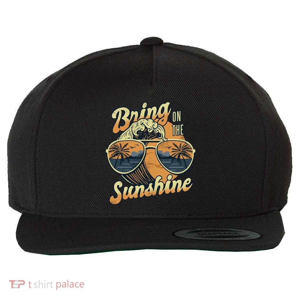 Bring On The Sunshine Beach Wool Snapback Cap