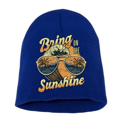 Bring On The Sunshine Beach Short Acrylic Beanie