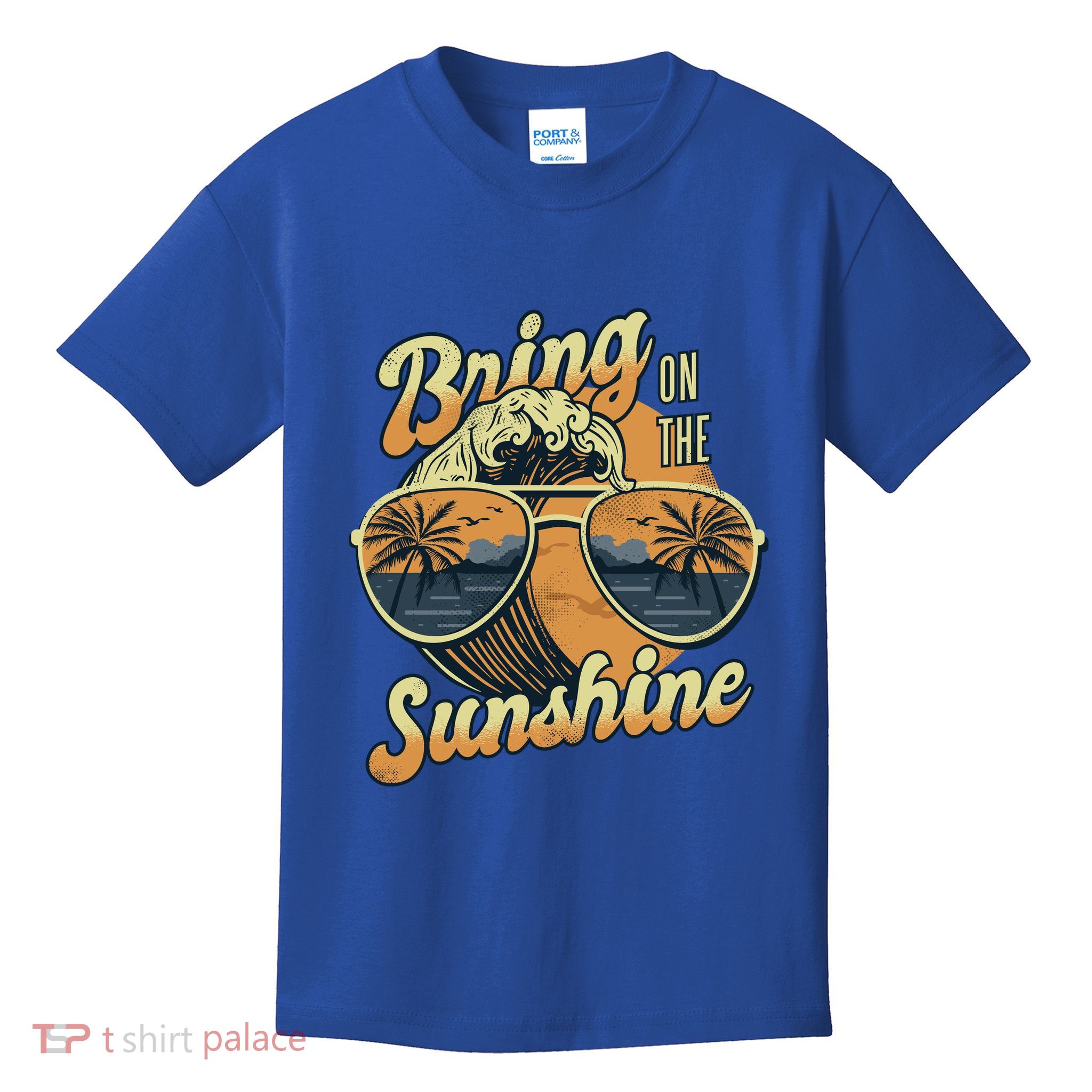 Bring On The Sunshine Beach Kids T-Shirt