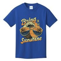 Bring On The Sunshine Beach Kids T-Shirt