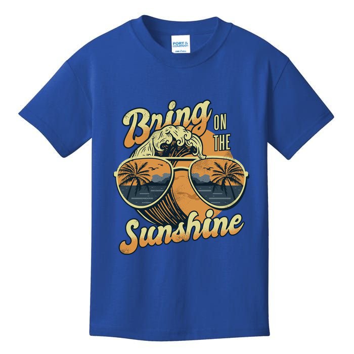 Bring On The Sunshine Beach Kids T-Shirt
