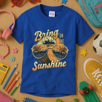 Bring On The Sunshine Beach Kids T-Shirt