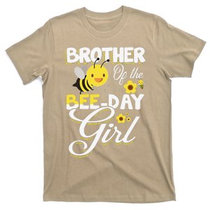 Brother Of The Bee Day Bee Birthday Party Theme T-Shirt