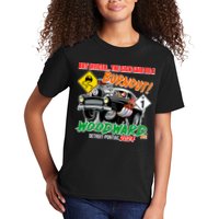 But Officer The Sign Said Do A Burnuout Woodward Ave Detroit To Pontiac 2024 Kids T-Shirt