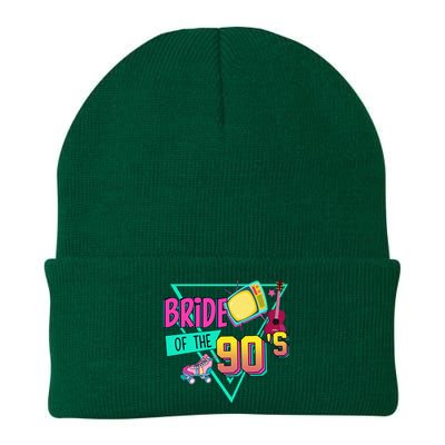 Bride Of The 90s Retro 90s Bride Bachelorette Party Knit Cap Winter Beanie