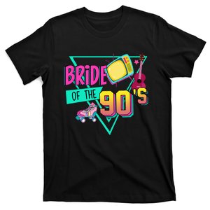 Bride Of The 90s Retro 90s Bride Bachelorette Party T-Shirt