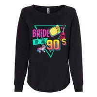 Bride Of The 90s Retro 90s Bride Bachelorette Party Womens California Wash Sweatshirt