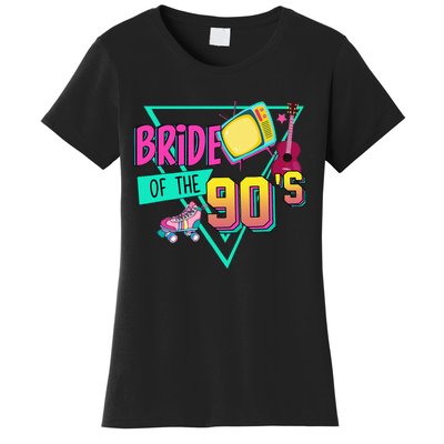 Bride Of The 90s Retro 90s Bride Bachelorette Party Women's T-Shirt