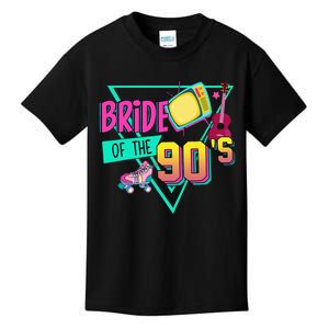 Bride Of The 90s Retro 90s Bride Bachelorette Party Kids T-Shirt