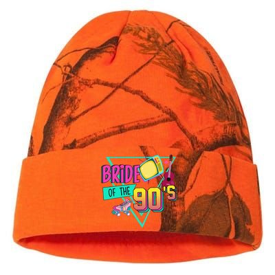 Bride Of The 90s Retro 90s Bride Bachelorette Party Kati Licensed 12" Camo Beanie