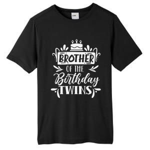 Brother Of The Birthday Twins Twin Celebrate Cute Tall Fusion ChromaSoft Performance T-Shirt