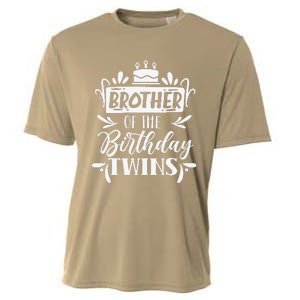 Brother Of The Birthday Twins Twin Celebrate Cute Cooling Performance Crew T-Shirt